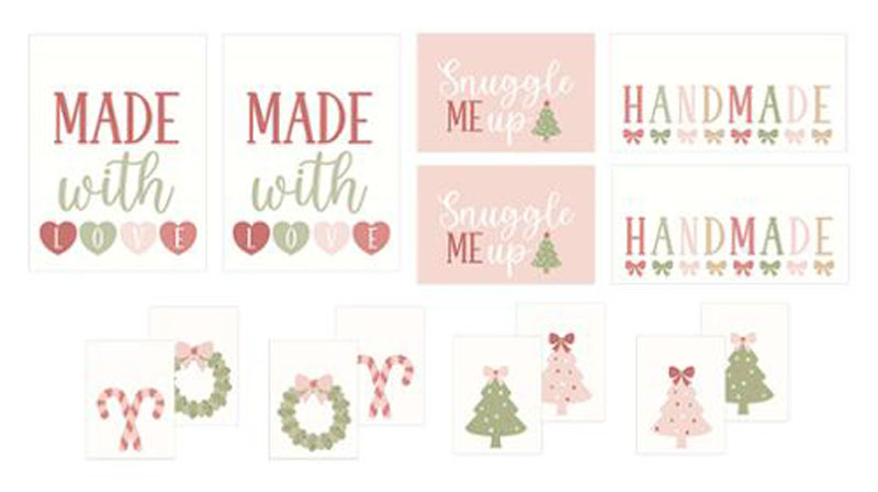 Sweet Assortment Woven Labels Various Sizes 10 Ct By My Sew Quilty Life For Moda - Multiple Of 3